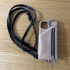 ajew レザー スマホケース ショルダー　iphone13