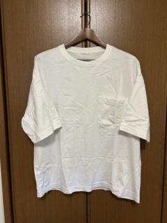 GU ホワイト Tシャツ ポケット付きのサムネイル