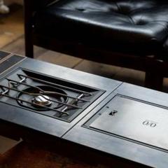 nerudesignworks × what we wantテーブル黒　ケース付 neru design works × what we want エクステンションテーブル