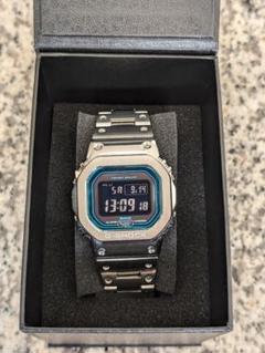 GW-B5600　カスタム　メタル　ブルー　 G-Shock G-SHOCK カスタム用 メタルベゼル『メタリックブルー』- 5600系