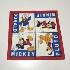 US古着　バンダナ　古着　アメリカ古着　DISNY 集合　ミッキー　15187