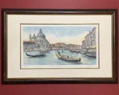 絵画・額縁・版画・織田 義郎・新品未使用・ザ・ベニスⅩ・イタリア・美術品・雑貨 絵画・額縁・版画・織田 義郎・新品未使用・ザ・ベニスⅩ