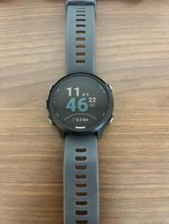 GarminForeAthlete245 Black【ベルト破損あり／動作OK】のサムネイル