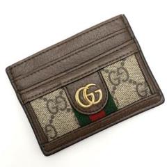 GUCCI オフィディア シェリーライン マーモント カードケース パスケースのサムネイル
