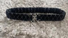 シャネル　CHANEL パール　ベルト　75 ステッチ シャネル CHANEL パール ベルト 75 ステッチ