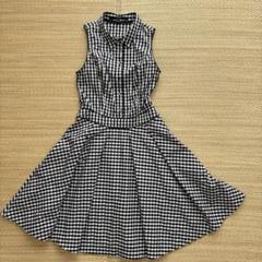 GUESS チェックワンピース　USサイズ4 (Sサイズ)