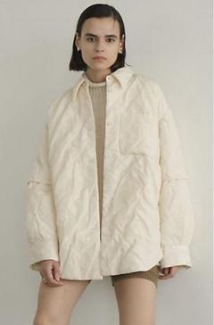 CLANE PADDED CRUMPLY SHIRT JACKET