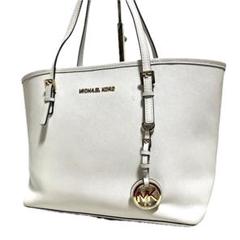 A4対応 MICHAEL KORS トートバッグ レザー ホワイト 791