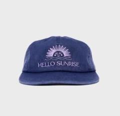 Hello Sunrise HS オーバル ロゴ 5パネル キャップ/ナイロン Hello Sunrise-HS オーバル ロゴ 5パネル キャップ/ナイロン