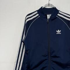 adidas アディダス ジャージ トラックジャケット 刺繍ロゴ 古着