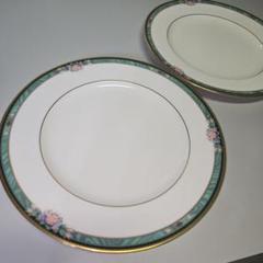 ノリタケ 金縁皿 6枚セット　直径28cm 昭和レトロ ノリタケ Noritake 金縁プレートケーキ皿4枚セット