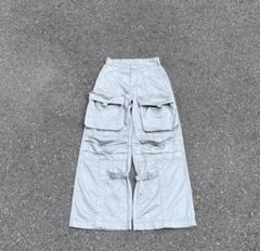 DIESEL ギミック 裾ジップ カーゴパンツ Y2K ミリタリー y2k cargo pants カーゴパンツ ミリタリー ボンテージ ジップ