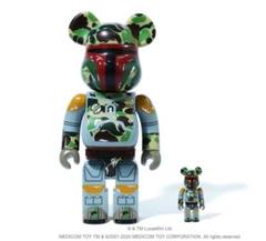 STAR WARS BAPE BE@RBRICK 100% & 400% SET