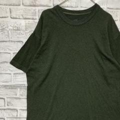 USA製90sヴィンテージTシャツ！シングルステッチ　グリーン半袖古着L79
