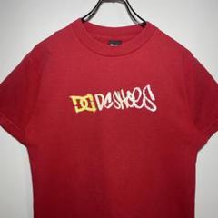 DC SHOES ディーシー　Tシャツ　サイズS デカロゴ　USA製　希少　古着