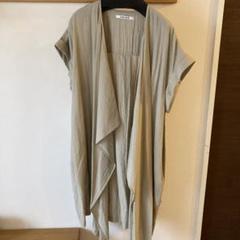ヤマダヤ RADIATE ロングカーディガン半袖 ワッシャーレーヨンガウンのサムネイル