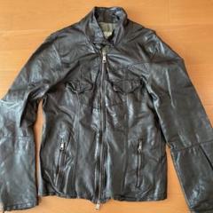 【美品】Giorgio Brato　レザージャケット 羊革 イタリア製 黒 46 GIORGIO BRATO（レザージャケット）のフリマアイテム一覧