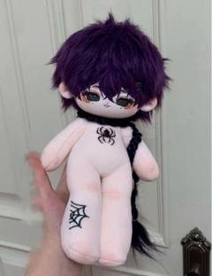 28cm着せ替えぬいぐるみ 30cmぬいぐるみ 人形 スパイダー スケルトン入りのサムネイル