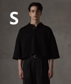 GRANCY/ダメージドッキングデザインシャツ/ブラック/Sサイズ/新品未使用 GRANCY シャツ 「GRANCY」Damage Docking DesignShirt
