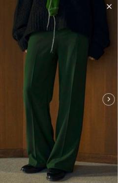 soerte　ソエルテ　スラックス　0サイズ　スラックス　新品未使用 soerte スラックス Wide straight slacks/ワイドストレート