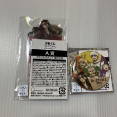 Dr.STONE ぷちくじ 獅子王司 アクスタ 缶バッジ