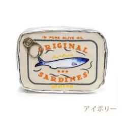 《新品》缶詰ポーチ　アイボリー