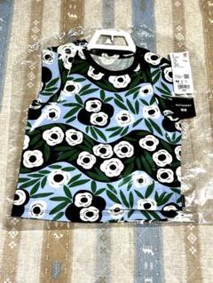 UNIQLO marimekko 花柄 グラフィックTシャツ 半袖　90cm