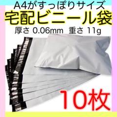 宅配ビニール袋 A4大 10枚