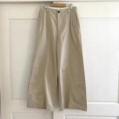 CASA FLINE カーサフライン ワイドチノパン バギー ベージュ 美品のサムネイル