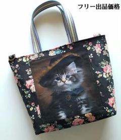 1866　猫の2wayトート小のサムネイル