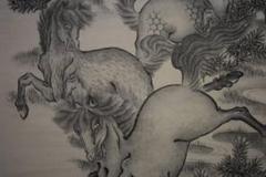 模写/謝寅/与謝蕪村/山水漁夫図/布袋屋掛軸HF-762 Yahoo!オークション - 【模写】/謝寅/与謝蕪村/山水漁夫図/布袋