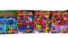 ★激レア　開封品　獣拳戦隊ゲキレンジャー　ミニプラ　食玩　コンプリート4個セット 鍋奉行の「玩具道」――第7回・ミニプラ ゲキレンジャーロボ