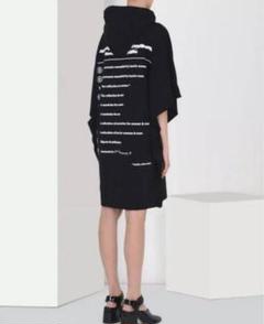 美品　MAISON MARTIN MARGIElA　レイヤード風ワンピース　36 Maison Martin Margiela 1 black one shoulder maxi dress with