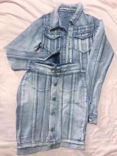 GYDA ♡ デニム セットアップ 新品未使用】GYDA ジェイダ ケミカルデニムセットアップ - メルカリ