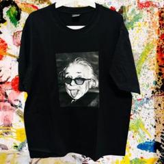 アインシュタイン アバンギャルド Tシャツ 半袖 メンズ 新品 個性的 黒
