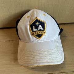 LA Galaxy キャップ ホワイト/ネイビー