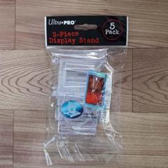 新品/未開封品 5パック入り ウルトラプロ ディスプレイ カードスタンド
