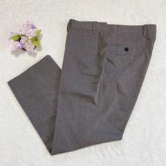 美品★ 【DURBAN】 サマーウール混 薄手 メンズ スラックス （88）
