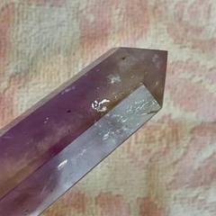 アメジスト ポイント 天然石 82g 浄化 六角柱 パワーストーン 紫水晶