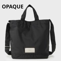 新品 2WAY A4OK メタルプレートトートバッグ ブラックのサムネイル