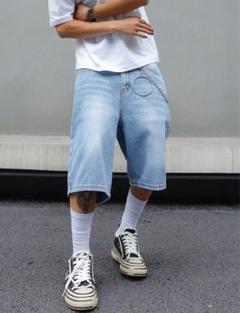 USUK ドリル　ハーフパンツ ハーフデニム stussy AMIRI mnml USUK ドリル ハーフデニムハーフパンツ stussy AMIRI mnml