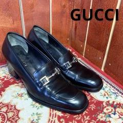 GUCCI ビットローファー パンプス ブラック 36.5