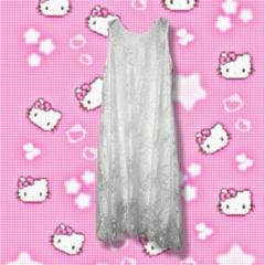 vintage itimi ロキエ　ワンピース　レース　古着　90s 80sのサムネイル