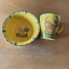 TUSSIE MUSSIE Soleil 象デザイン ボウルとマグカップセットのサムネイル