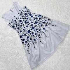 Leilian レリアン 花 刺繍 ワンピース 天海祐希さん着用 13 XL