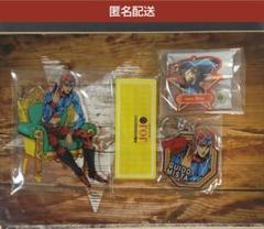 ジョジョ/黄金の風　BIGアクスタ　アクキー　星型ラメバッジ　ミスタ　3点セット