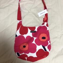 新品 marimekko マリメッコ ウニッコ トートバッグ ハンカチ 付き