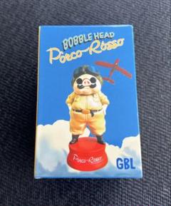 【LEON】GBLジブリ バブルヘッド4種セット 紅の豚 ポルコ どんぐり共和国 GBL 紅の豚 バブルヘッドポルコ ミニ 2点セット
