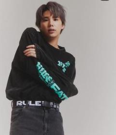 RULE THE FATE 美品　ロンT 長袖Tシャツ 黒 ファットランク PHATRNK キリスト ロンTシャツ 黒色M - メルカリ