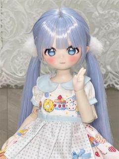 AX786 BJD 1/3 人形 ドール ウィッグ カツラ 耐熱 ハンドメイド